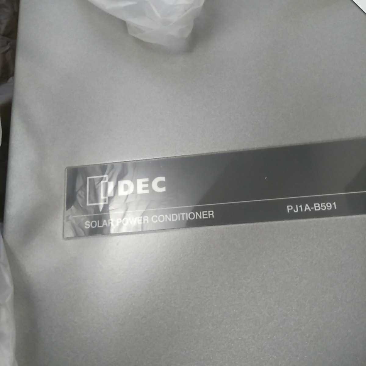 IDEC ソーラーパワーコンディショナー PJ1A-B591 未使用 2 【公式通販】