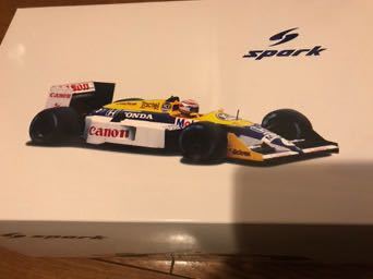 SPARK スパーク 1/18 ウィリアムズ FW11B 1987 日本GP #6 N.ピケ