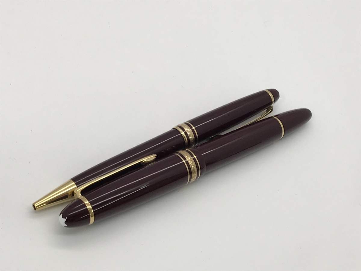 モンブラン 万年筆 MONTBLANC 中古 ボルドーの通販 ボルドー □ マイ 
