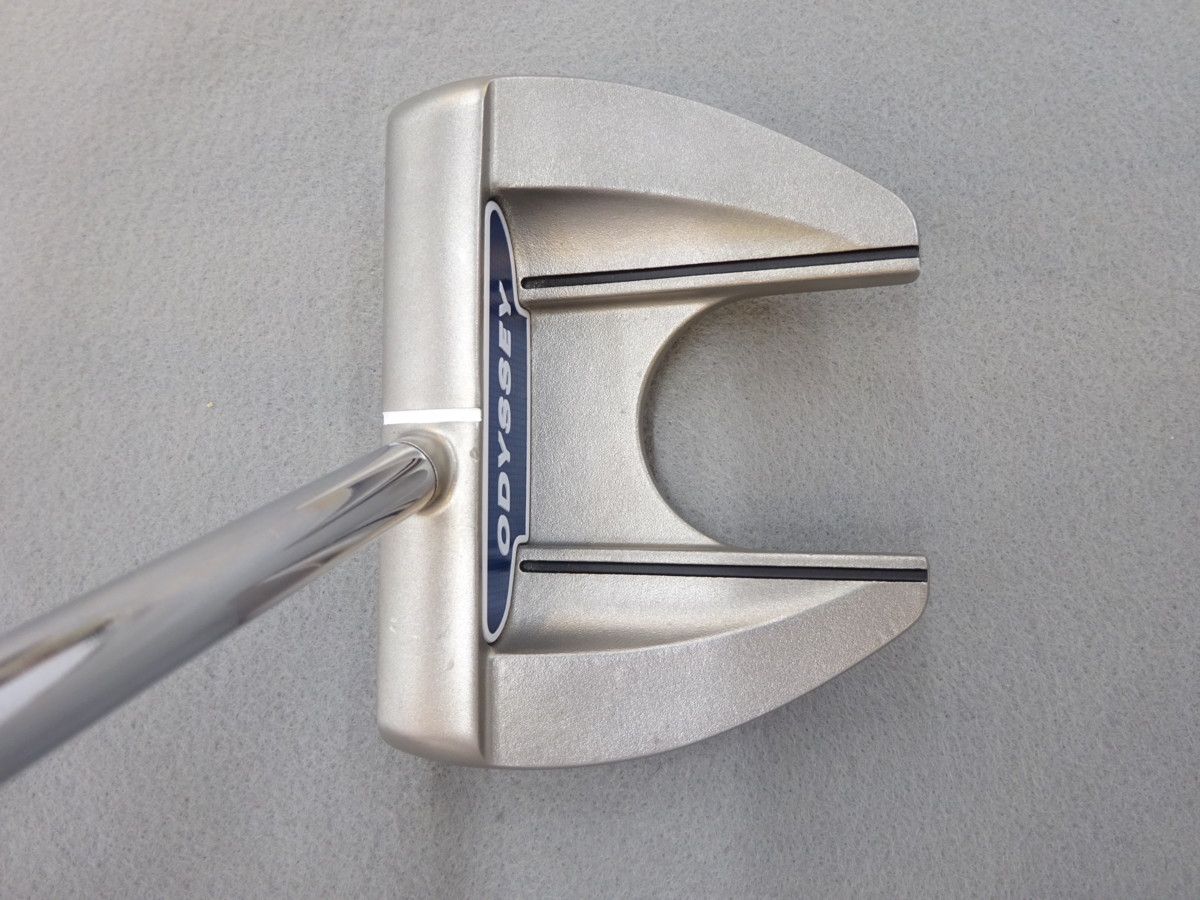 パター RX - V-LINE ODYSSEY(オデッセイ) ホワイト・ホット FANG オデッセイ HOT WHITE ホワイト ホット : ODYSSEY(オデッセイ) V 中古未使用