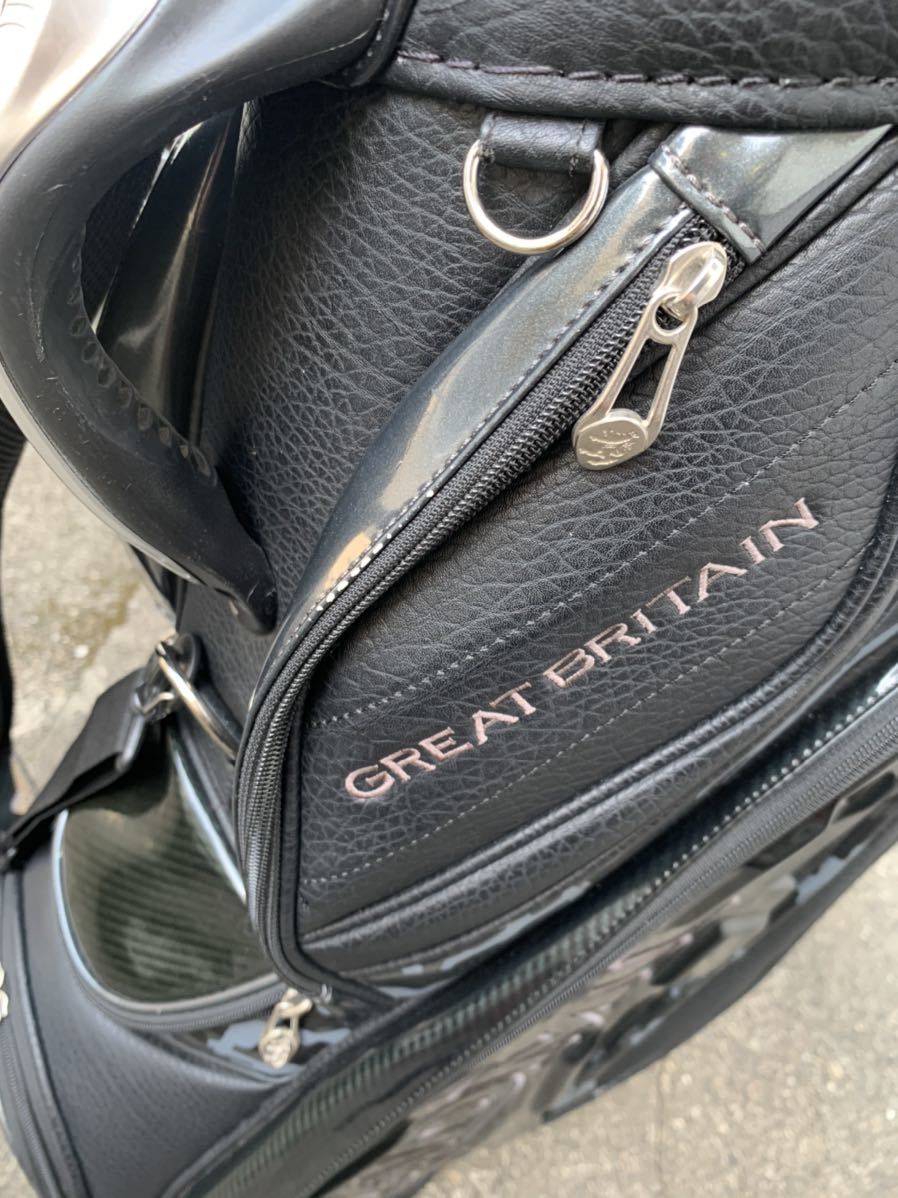 アドミラル キャディバッグ Admiral ゴルフ カート Golf | ADMG6AC5 UJスポーツ - 26年春夏モデル 新作 CB スポーティ フルオープンポケット ユニオンジャック