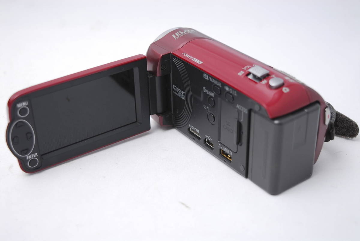 Panasonic HDC-TM25 レッド パナソニック デジタル ホーム ビデオ