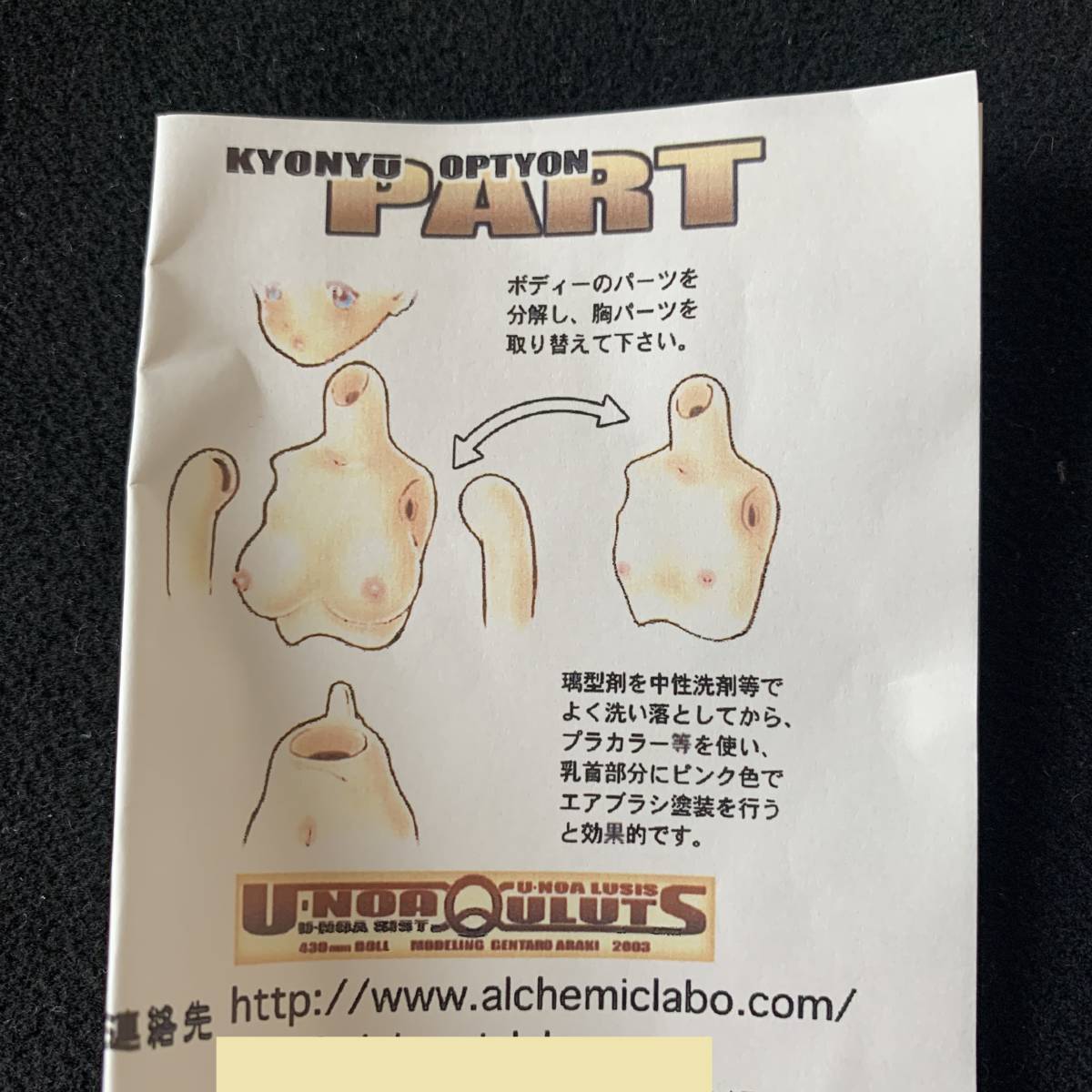 ユノアクルス - ルシス 本体 オプションパーツ多数 (人形 