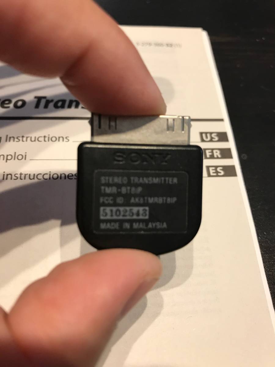 2026，定番 SONY ipod/iphone用Bluetoothトランスミッター TMR-BT8IP
