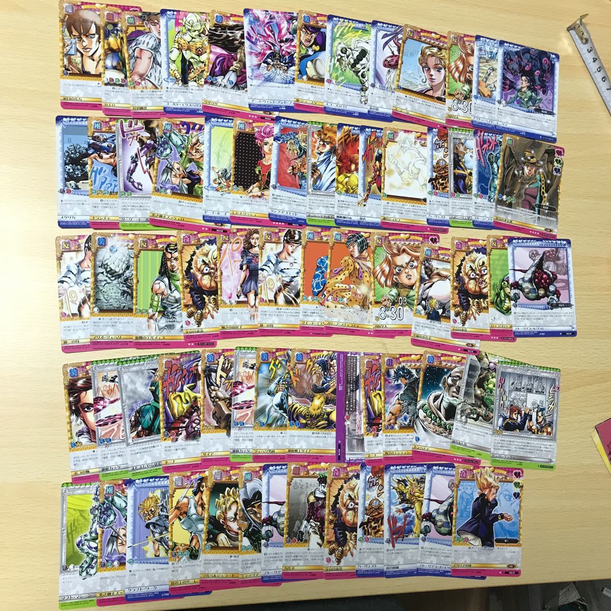 送料無料 ジョジョ カード まとめ 約150枚 ST R 大量 キラ レア 奇妙な