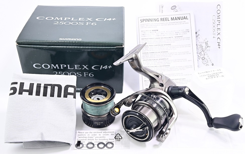  シマノ 17コンプレックスCI4+ 2500S F6 替えスプール有(シマノ)｜売買されたオークション情報、yahooの商品情報をアーカイブ公開 - オークファン シマノ