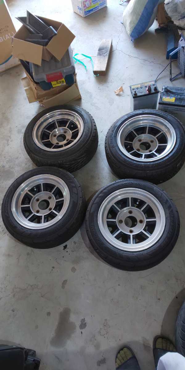 当時物 旧車 ハヤシレーシング PCD114.3 13インチ ☆希少☆ハヤシ 