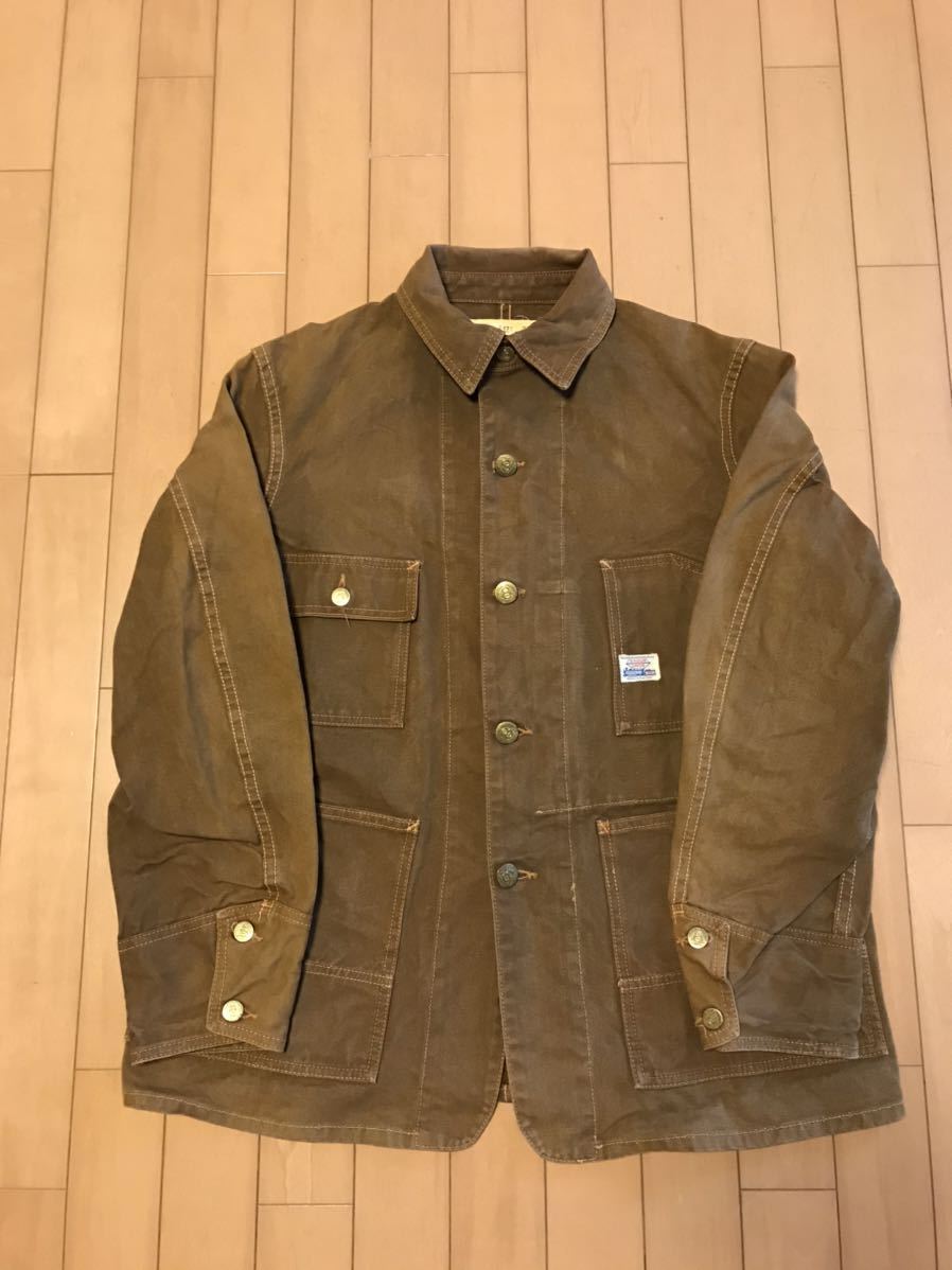 ジョーマッコイ カバーオール ブラウンダック サイズ38 used