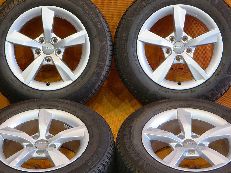 超バリ溝 超美品【アウディ A6 純正 ミシュラン X-ICE Xi3 225/60R16