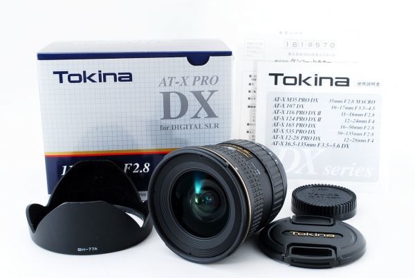 Tokina トキナー AT-X 116 PRO DX II IF SD 11-16mm F2.8 Nikon