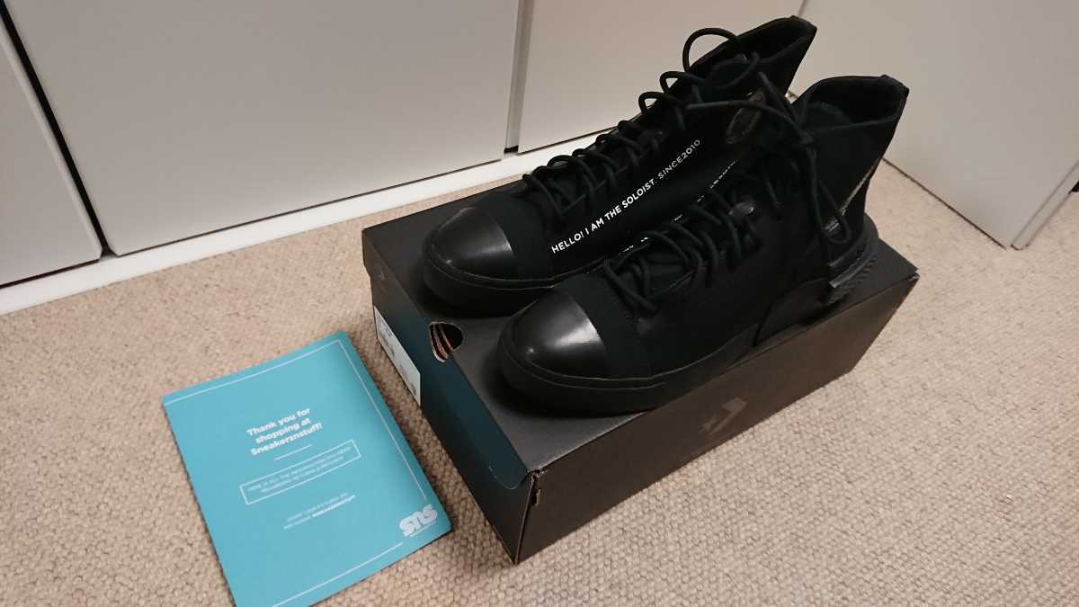 Takahiro miyashita The Soloist x converse All Star Disrupt CX Hi 