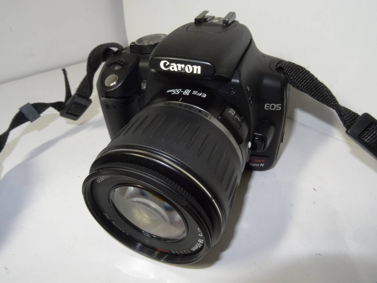 Canon EOS Kiss デジタルN （ EF-S 18-55mm付き) □ 10586