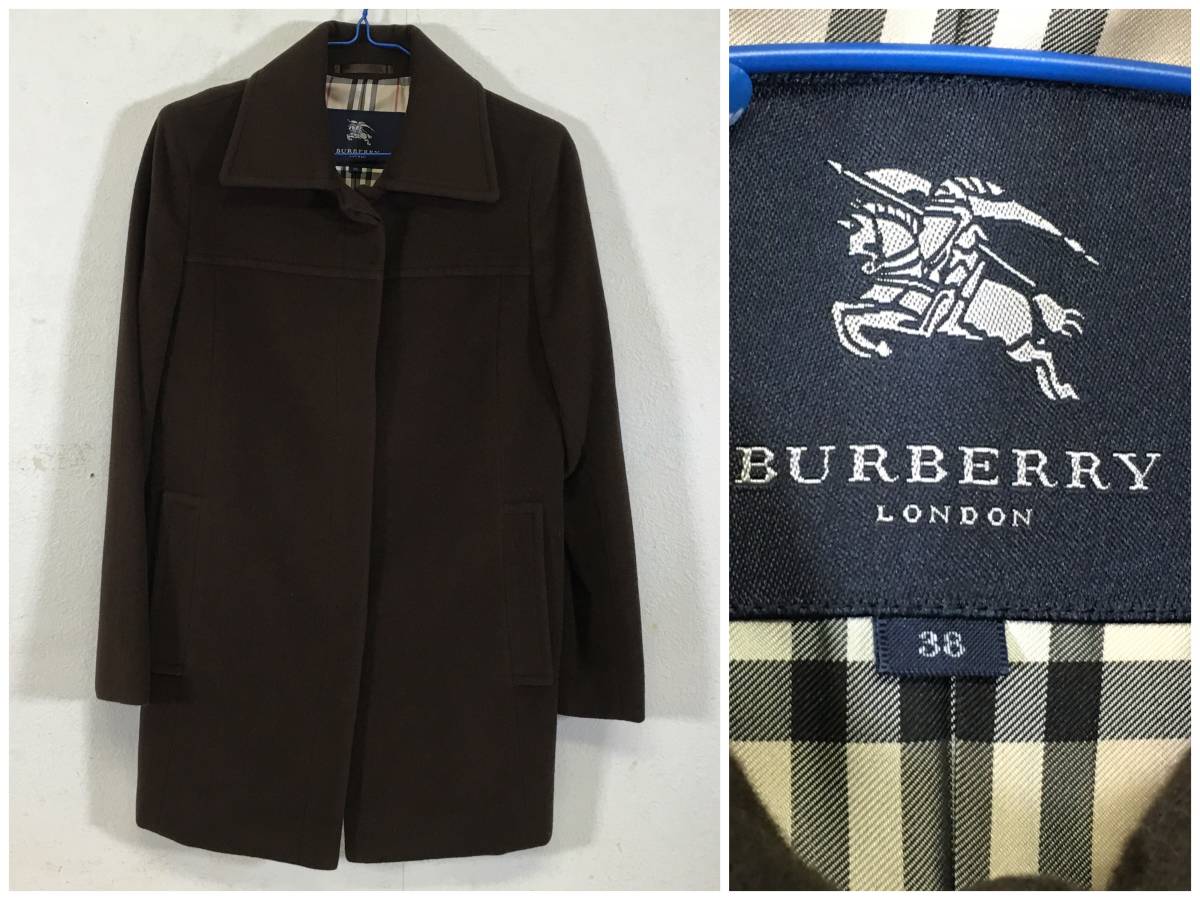 FE2/29 バーバリー BURBERRY サイズ 38 長袖 コート アウター ノバ 