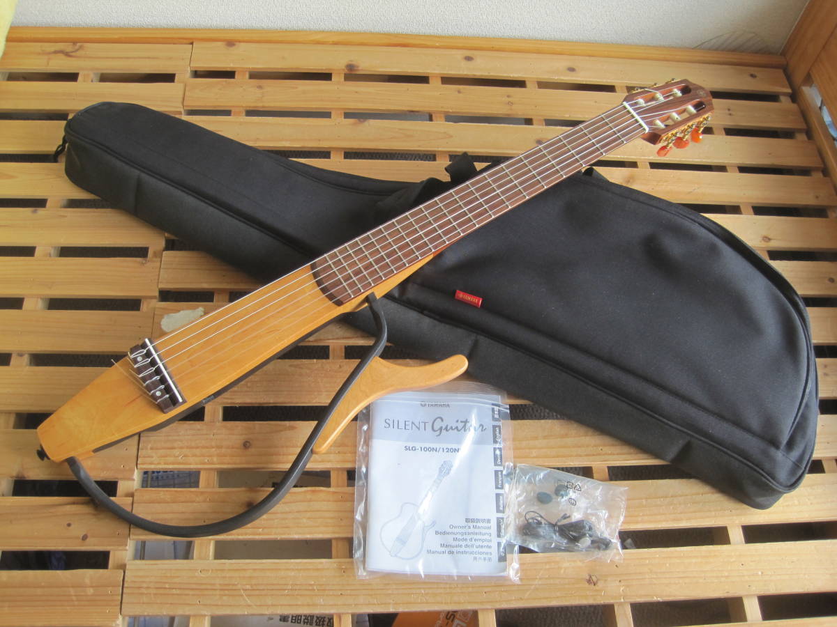 YAMAHA SLG-100N - Yahoo!オークション 「yamaha サイレントギター 