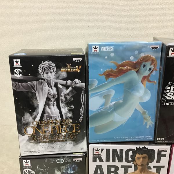 1円～ バンプレスト KING OF ARTIST 他 ONE PIECE サンジ、トラファルガー・ロー、モンキー・D・ルフィ 等