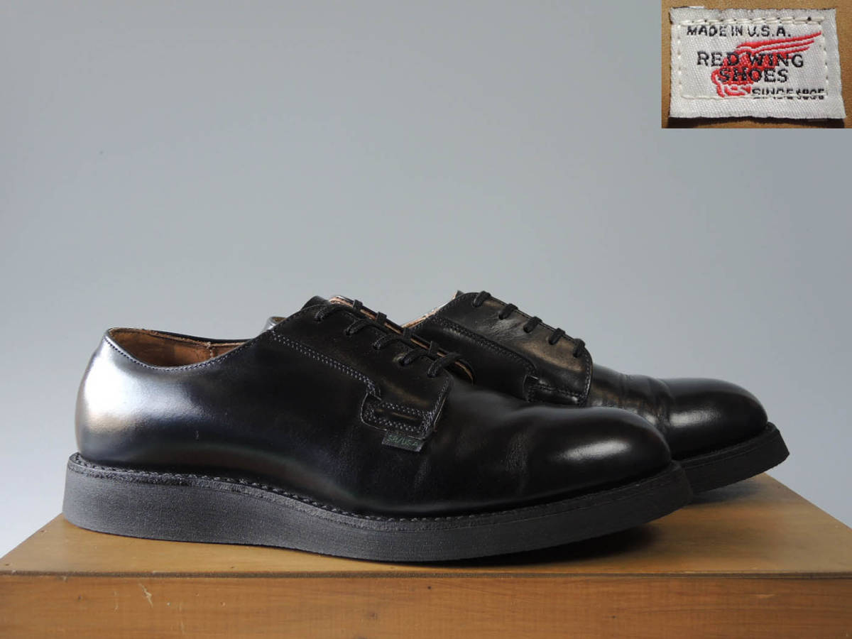 レッドウィング REDWING ポストマン 0 1 redwing 箱 5cm 2 縦刺繍羽 