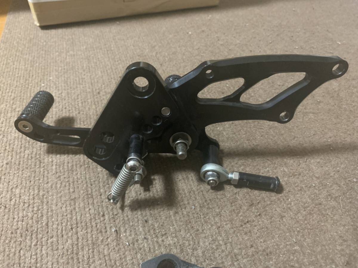 NINJA250R バックステップ K-FACTORY 黒 ニンジャ