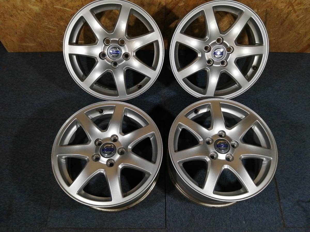 ❤️ /\/\ｉｉさま❤️ RS0417-6 ホイールセット ボルボ純正 16インチ 7J+50 PCD108 ボルボ