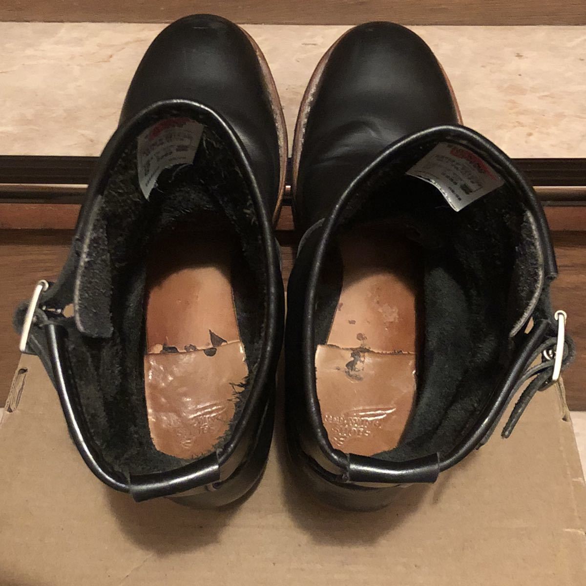 REDWING エンジニアブーツ ブラッククローム 2268 8D RED WING レッド 