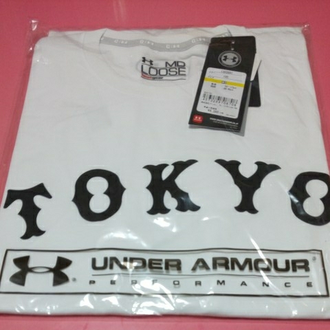 豊富な，格安 巨人 東京 ジャイアンツ コラボ アンダーアーマー Tシャツ ホワイト MD(Tシャツ)｜売買されたオークション情報、yahooの商品情報をアーカイブ公開 - オークファン 大人用