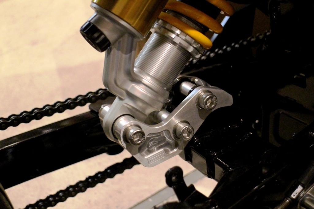 ComposiMo Billet Low Down Linkage 6.5inch Down 6.5インチリアローダウンリンケージ GROM/MSX125 シルバー USDM 