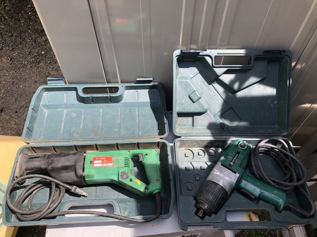 日立工機 セーバーソー100V インパクトレンチ100V_1