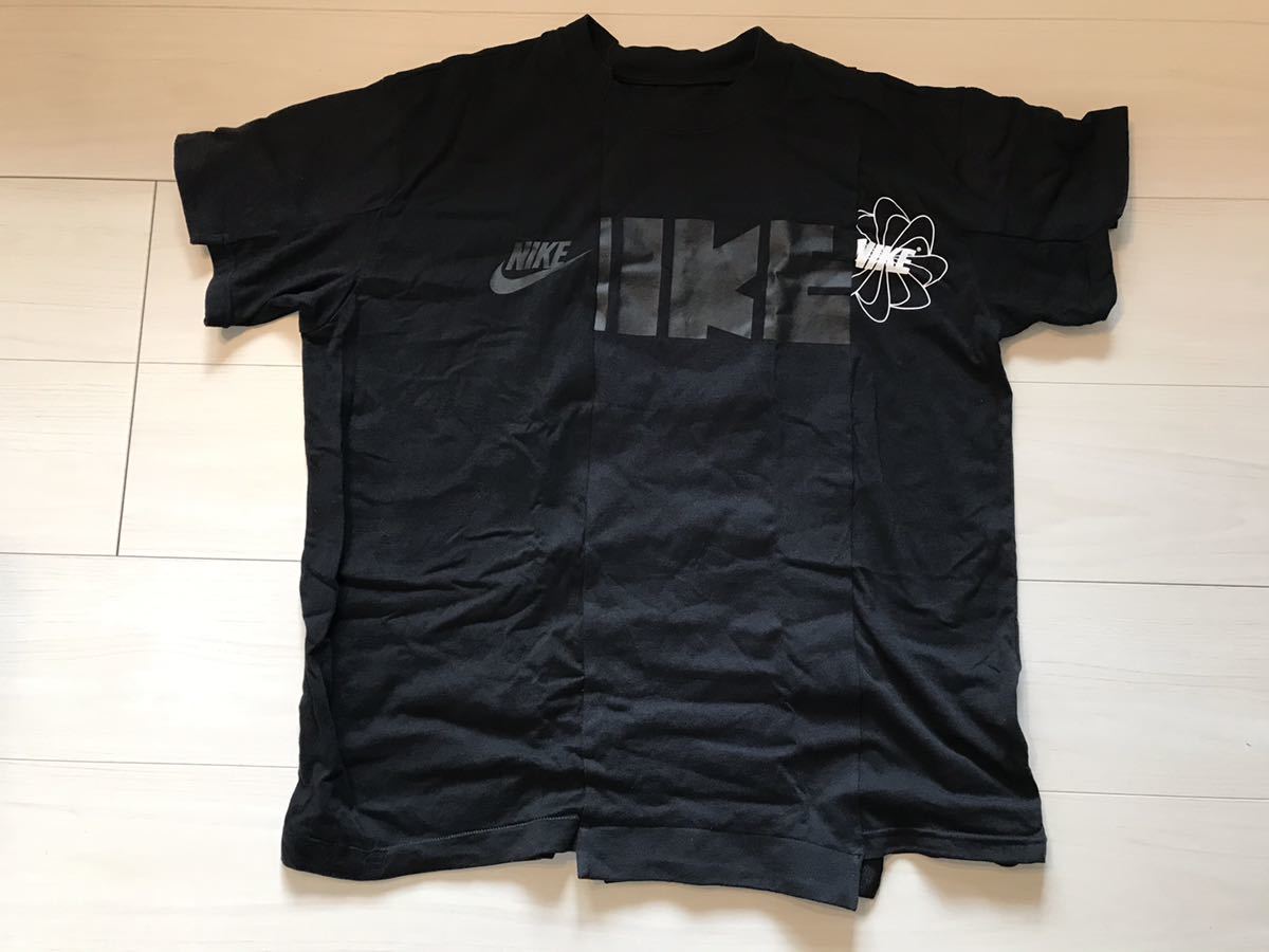 sacai × NIKE Tシャツ　Mサイズ　美品