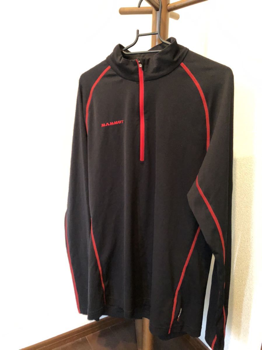 MAMMUT マムート CONFORT 4S ZIP Longsleeve nen black XL ロング