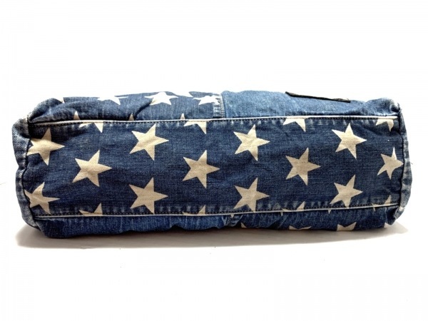 ヒステリック HYSTERIC トートバッグ - デニム ブルー スター(星