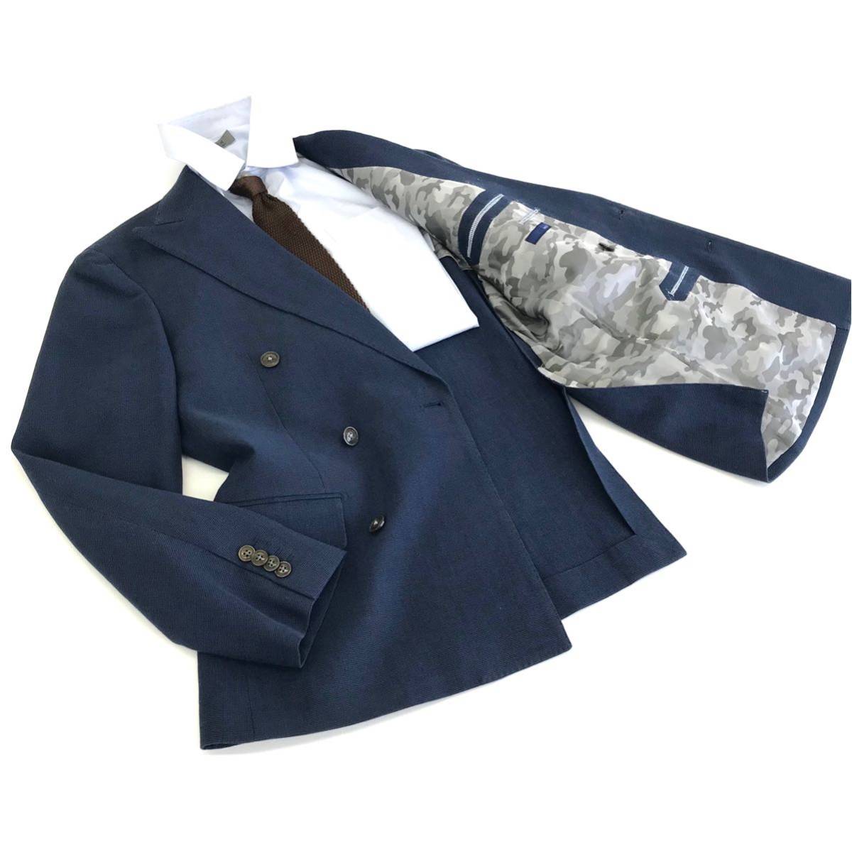 美品】伊製マルゾット社 HAVANA ONLY オンリー ダブルブレスト 
