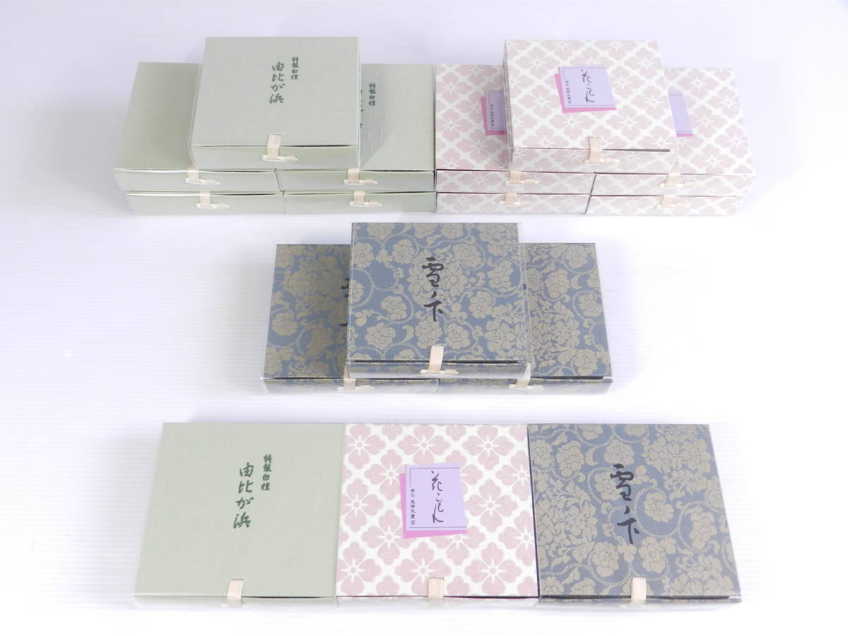仏壇屋未使用保管品 お線香まとめて 鬼頭 天薫堂 由比ヶ浜 雪ノ下 花