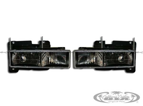 99y C/K クリスタルヘッドライト/ブラック タホ ユーコン サバーバン C