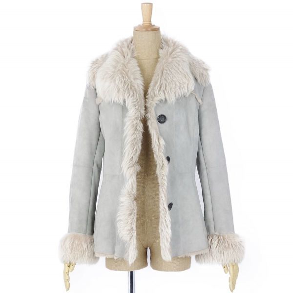 バーバリー ロンドン BURBERRY LONDON ムートンコート ジャケット 羊革