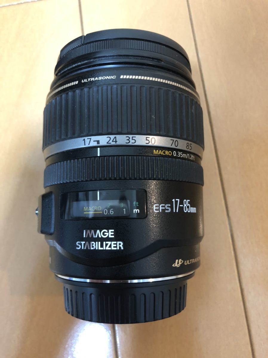 ☆美品☆キャノン CANON EF-S 17-85mm F4-5.6 IS USM ☆レンズフードEW