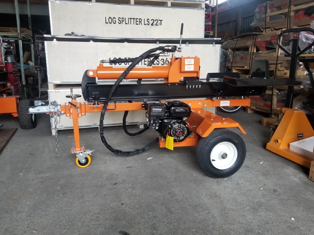 【激安大特価，爆買い】 組立済 ２２ｔ 薪割り機 ６ ５HP エンジン オートリターン シングルレバー 薪割機(その他)｜売買されたオークション情報、yahooの商品情報をアーカイブ公開 - オークファン その他
