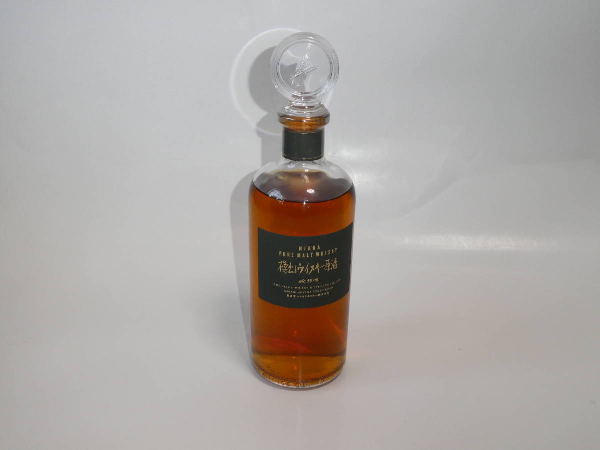 未開栓・箱無し】樽出しウイスキー原酒 55.1度500ml レア物 NIKKA 樽出し