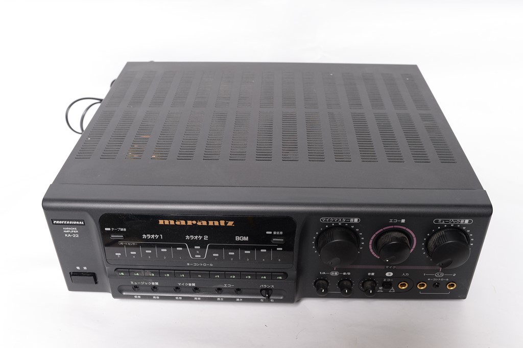 マランツ marantz カラオケアンプ KA-22 KA-22F shop｜ラクマ by 中古