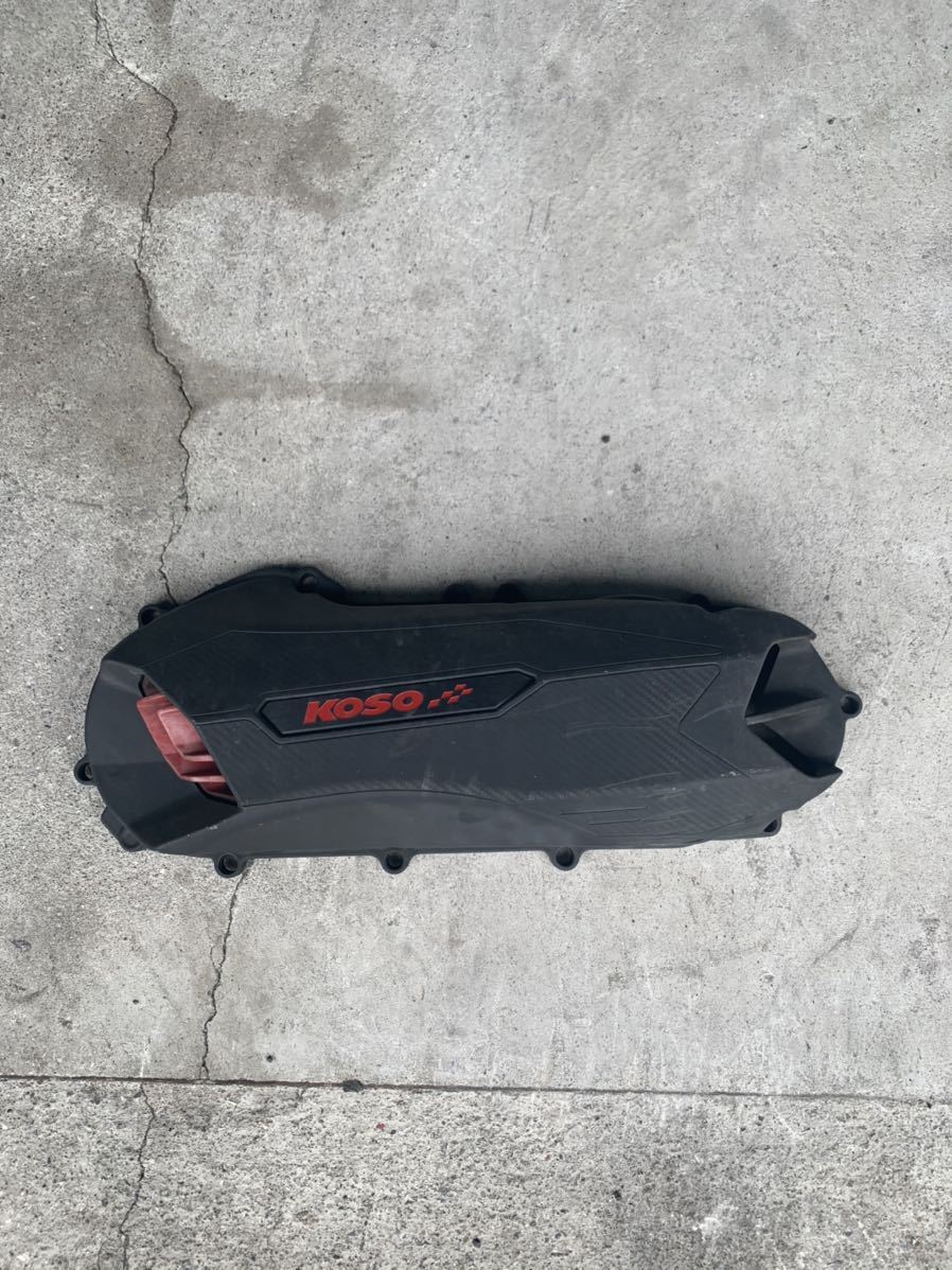 シグナスx se12j KOSO クランクケースカバー 軽量　ダクト付き se44j_1