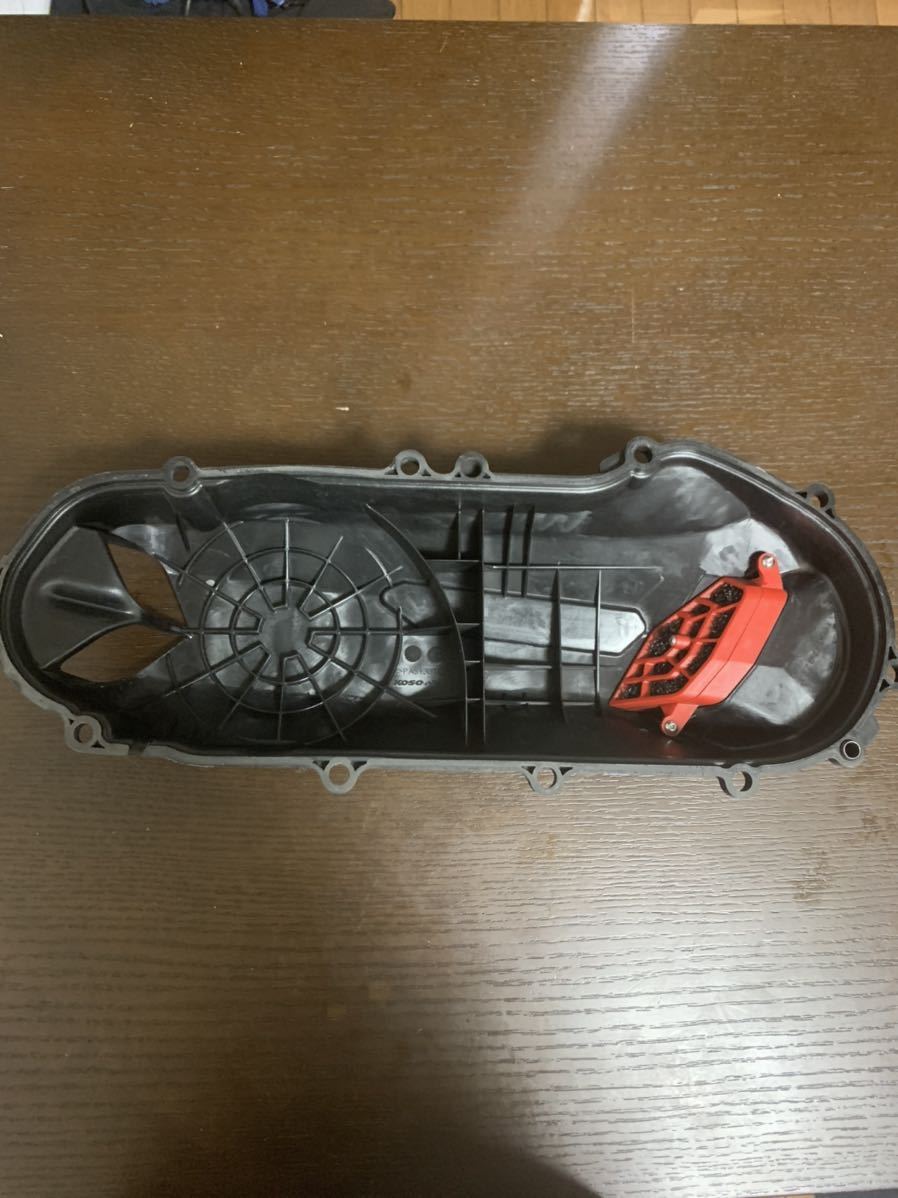 シグナスx se12j KOSO クランクケースカバー 軽量　ダクト付き se44j_2