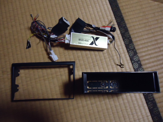 ビートソニック MVX-45A 2DINオーディオ/ナビ取り付けキット 180系