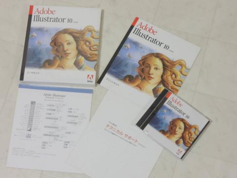 A-01947○Adobe Illustrator 10 Windows 日本語 アップグレード版