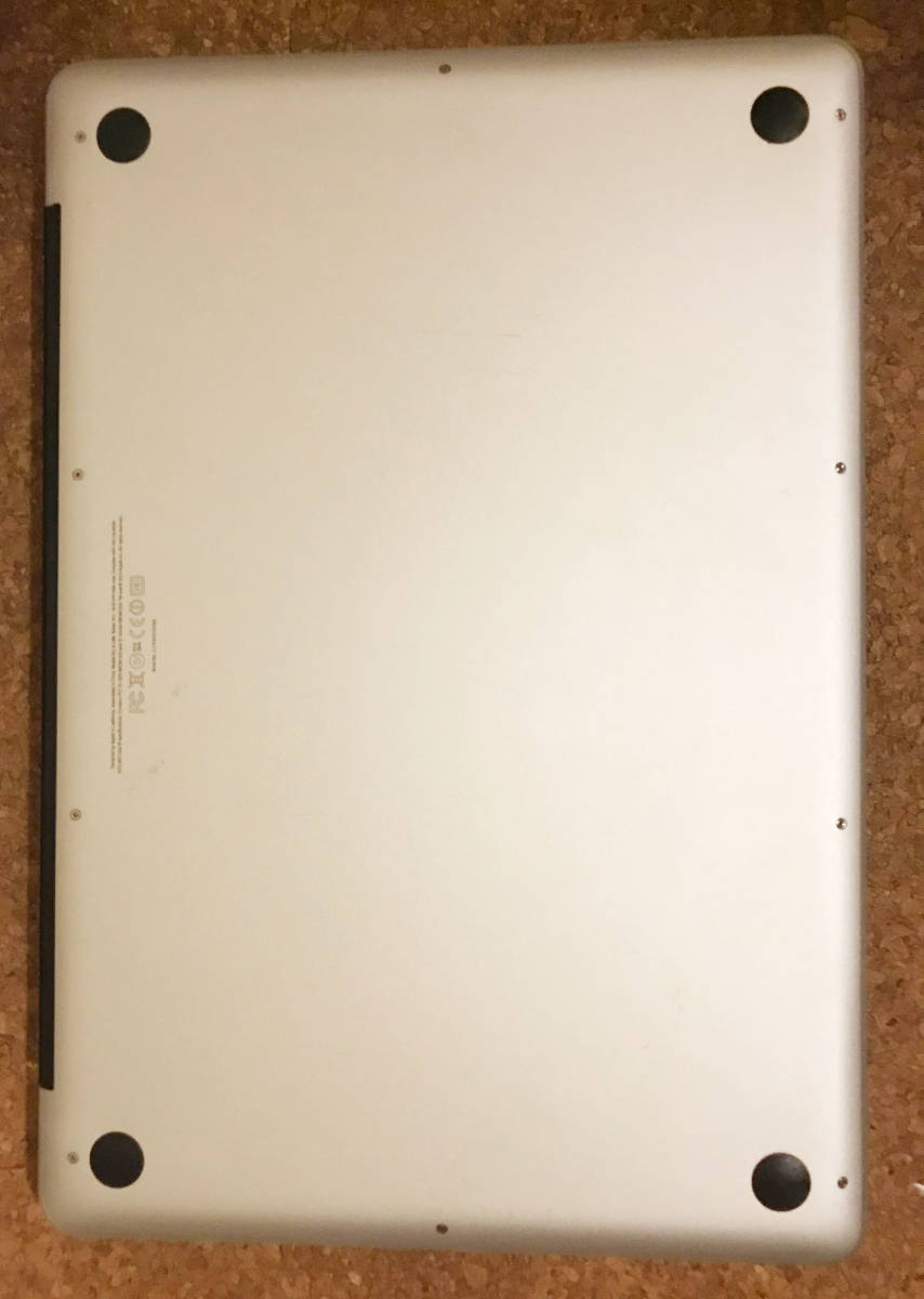 ジャンク扱い＞MacBook Pro Early 2011 2.2GHz 15インチ SSD120GB