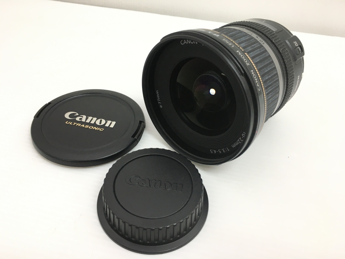 【新作入荷，新作】 キャノン CANON ZOOM LENS EF-S 10-22mm 1:3.5-4.5 USM 超広角ズームレンズ AF キャノンEFマウント系 カメラ用 1円 4000a11N(キヤノン)｜売買されたオークション情報、yahooの商品情報をアーカイブ公開 - オー キヤノン