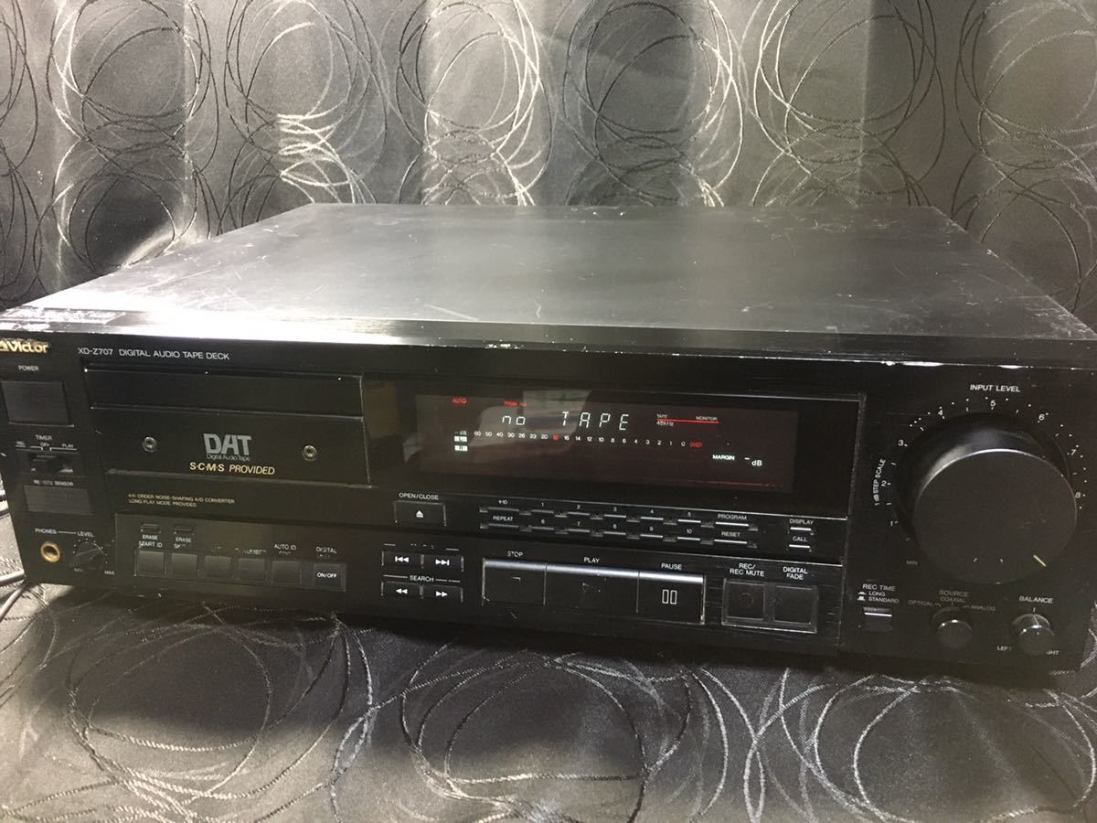Victor/ビクター DATデッキ XD-Z707 AAコンバーター/1ビットデュアルD