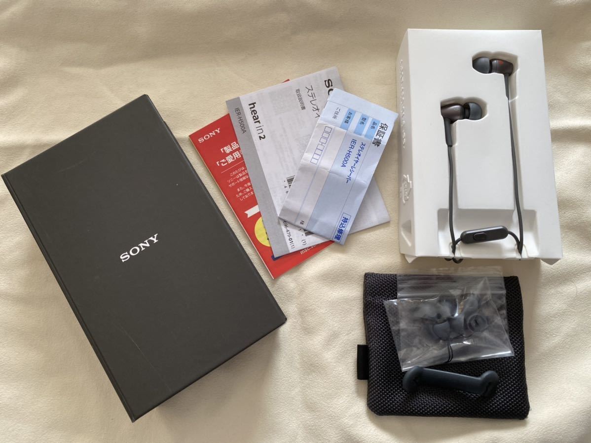 赤字超特価，送料無料 SONY IER-H500A ソニーのハイレゾ(ソニー)｜売買されたオークション情報、yahooの商品情報をアーカイブ公開 - オークファン ソニー
