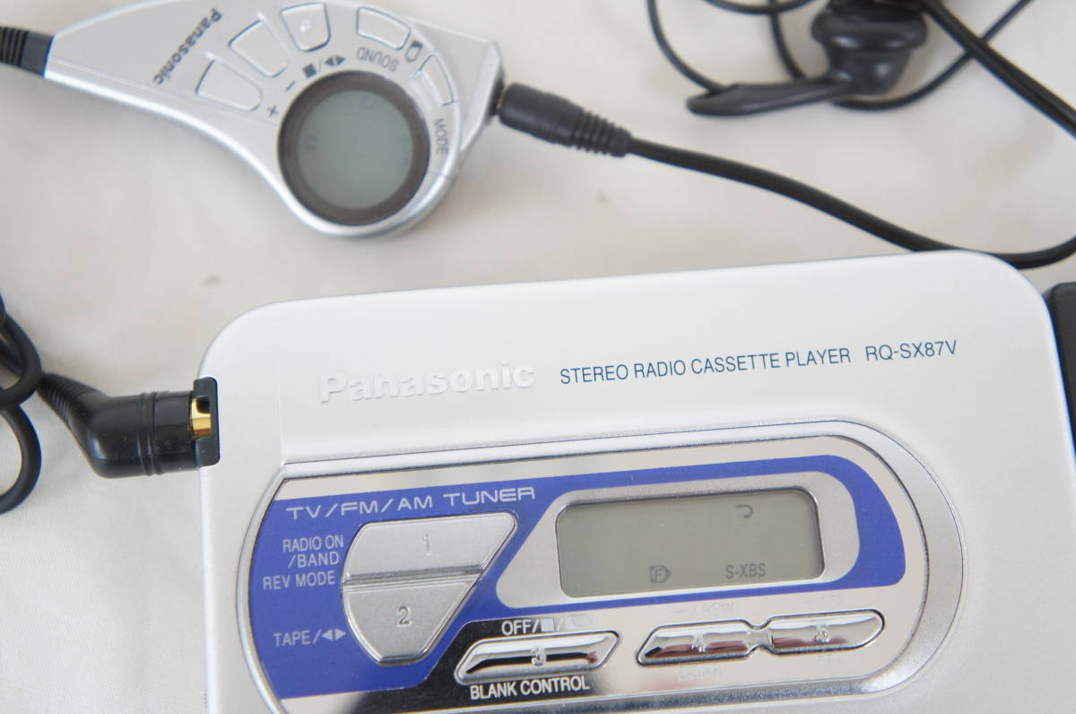 Panasonic パナソニック RQ-SX87V ラジオカセットプレーヤー 60 045430