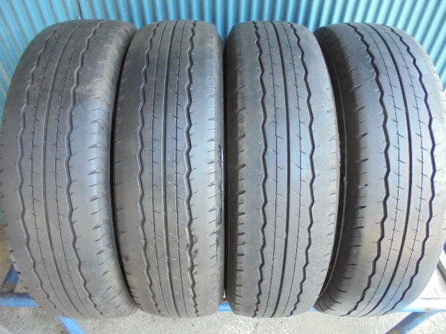 即決！ ダンロップ SP175N 195/80R15 107/105L LT 4本 6～7分溝