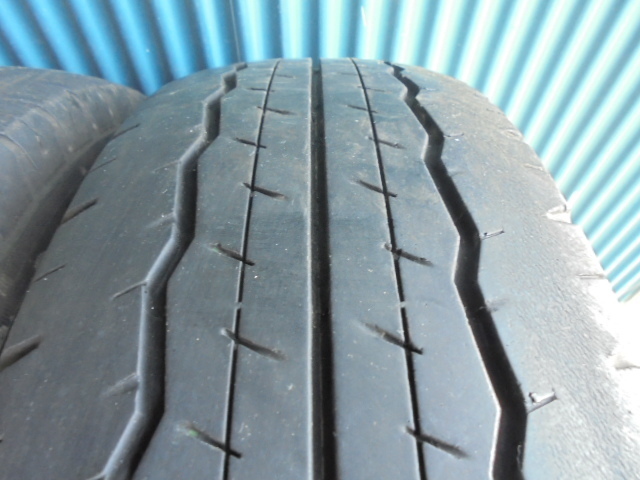 即決！ ダンロップ SP175N 195/80R15 107/105L LT 4本 6～7分溝