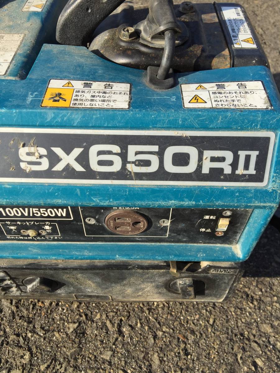 1円スタート！即決有り！ 発電機 SUZUKI SX650RⅡ 50Hz 中古 【公式通販】
