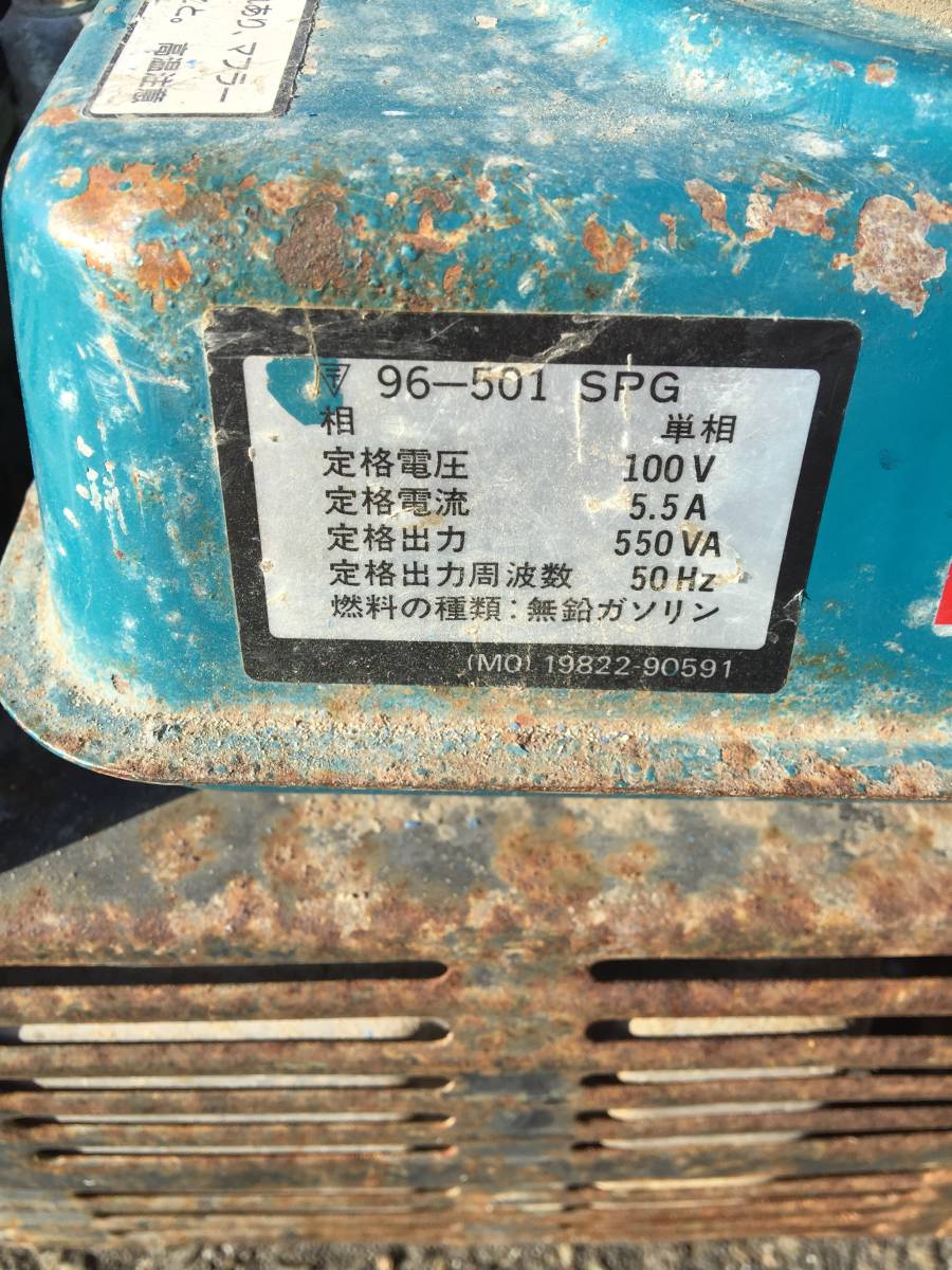 1円スタート！即決有り！ 発電機 SUZUKI SX650RⅡ 50Hz 中古 【公式通販】